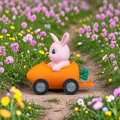 Mô hình đoàn tàu chú thỏ Phục sinh in 3D (Easter Bunny Train) - Thumbnail 3