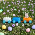 Mô hình đoàn tàu chú thỏ Phục sinh in 3D (Easter Bunny Train) - Thumbnail 4