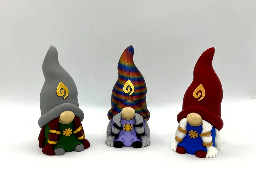 Mô hình Nữ Gnome (Female Gnome) trang trí - Image 1
