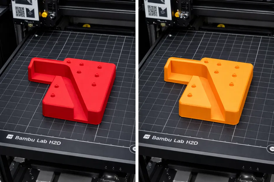 Khay đựng pin AA 2 mảnh in 3D - Image 1