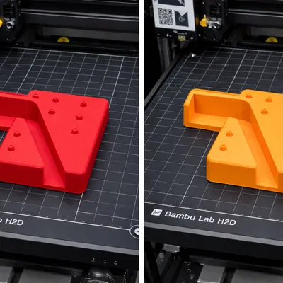 Khay đựng pin AA 2 mảnh in 3D