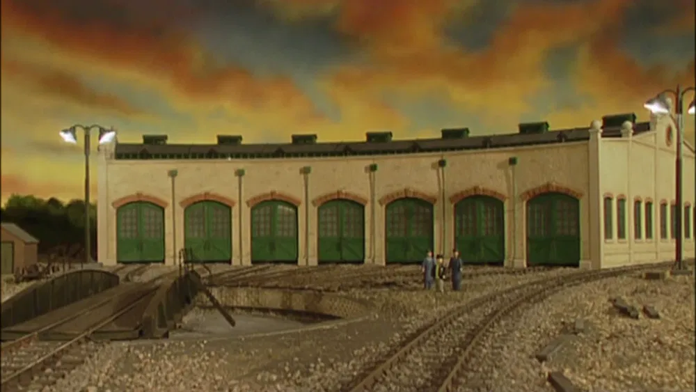 Mô hình nhà kho xe lửa HO Scale (Tidomoth và Knapfors) - File in 3D - Image 1