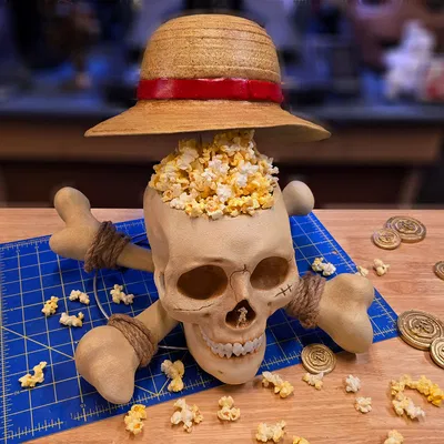 Regal - Netflix: Mô hình Hộp đựng bỏng ngô One Piece chính thức