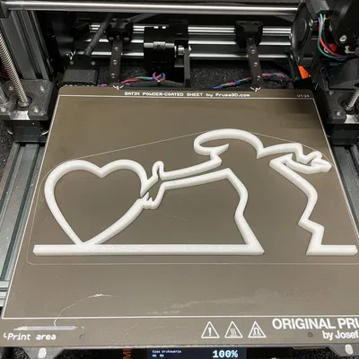 Mô hình trang trí LaLinea Balum với trái tim độc đáo