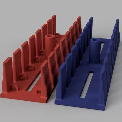 Các file STEP cho máng cáp EMS (đoạn thẳng và đoạn giao cắt)