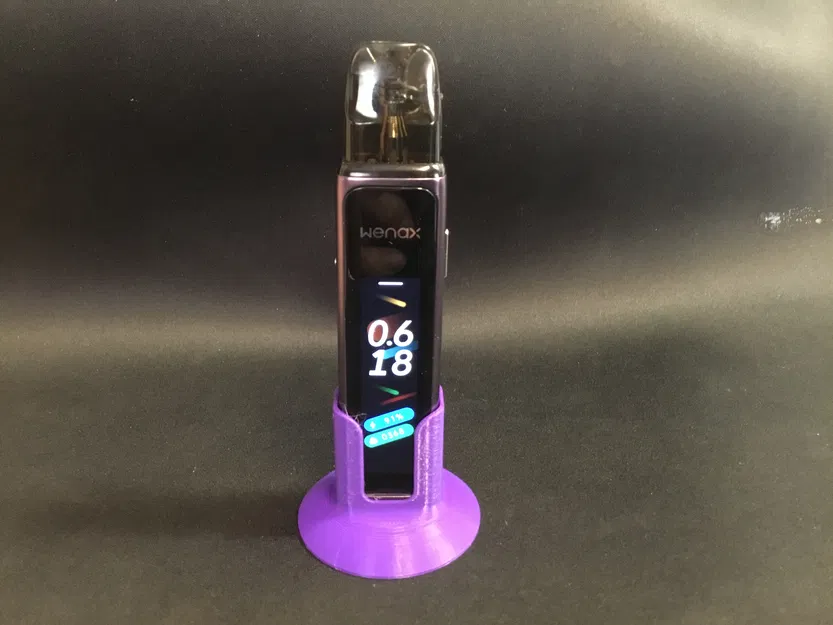 Đế giữ máy Vape Wenax Q - Phụ kiện in 3D gọn gàng tiện dụng - Image 1