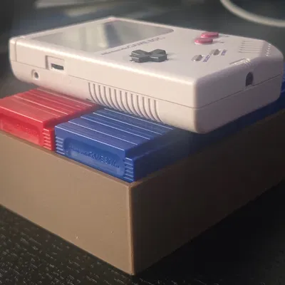Khay 3D Lưu Trữ Băng Game Nintendo Game Boy Gọn Gàng