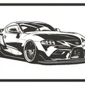 Mô hình Toyota Supra MK5 - Thumbnail 2