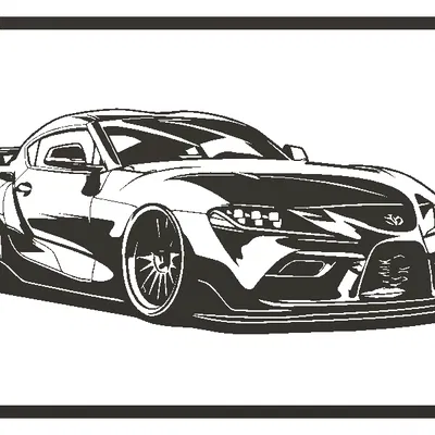 Mô hình Toyota Supra MK5