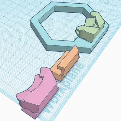 Giá Trưng Bày Đồng Xu Dạng Tổ Ong (Honeycomb Challenge Coin Display)