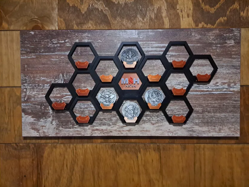 Tâm điểm Honeycomb cho logo MSH Nation - Image 1