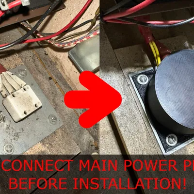 Nắp chụp an toàn cho công tắc nguồn máy Pinball cổ điển