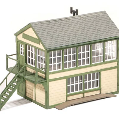 Mô hình chòi tín hiệu đường sắt (Signal box) - Phụ kiện sa bàn