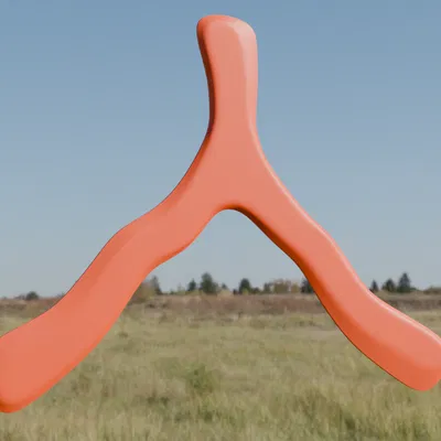 Boomerang Wonky Lambda độc đáo