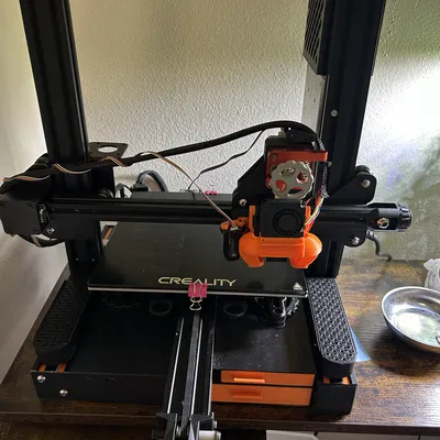 Hộp Đựng Đồ Có Nắp Trượt Gọn Nhẹ Cho Ender 3 / Ender 3 Pro