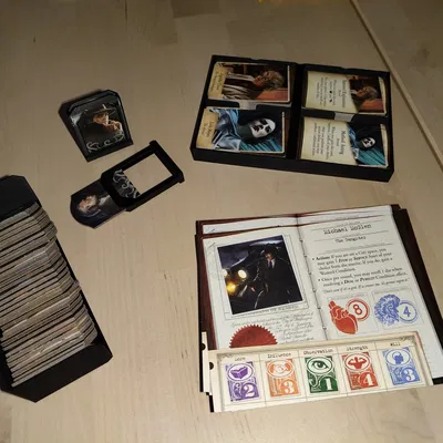 Khung nhân vật và khay đựng tối ưu cho hộp mở rộng Eldritch Horror