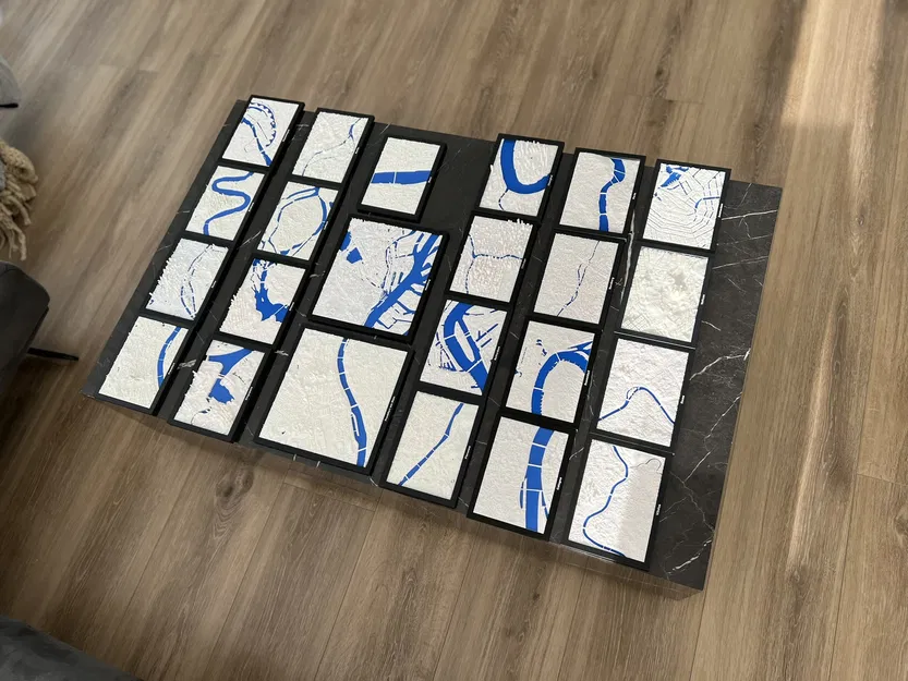 Mô hình địa hình thu nhỏ 3D - Gentbrugge, Bỉ - Image 2