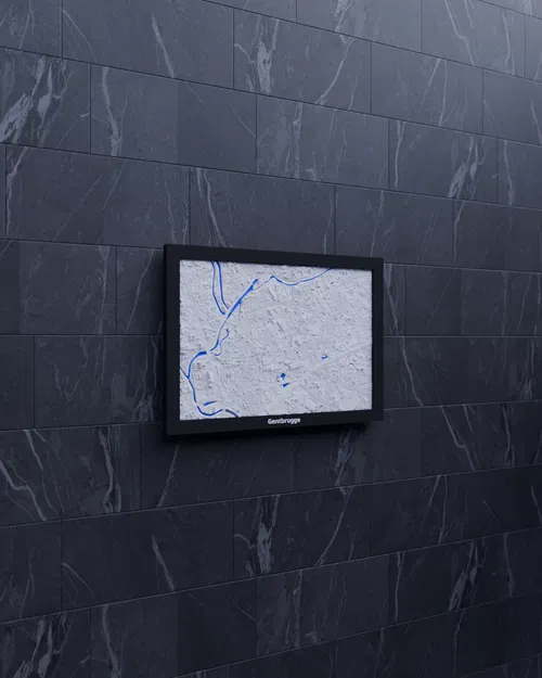 Mô hình địa hình thu nhỏ 3D - Gentbrugge, Bỉ - Image 5