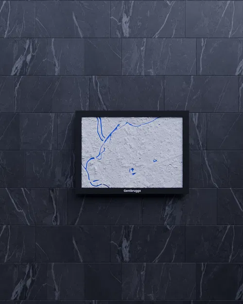 Mô hình địa hình thu nhỏ 3D - Gentbrugge, Bỉ - Image 6