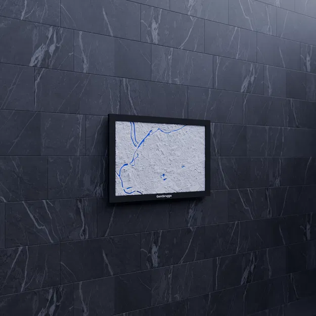 Mô hình địa hình thu nhỏ 3D - Gentbrugge, Bỉ - Image 7