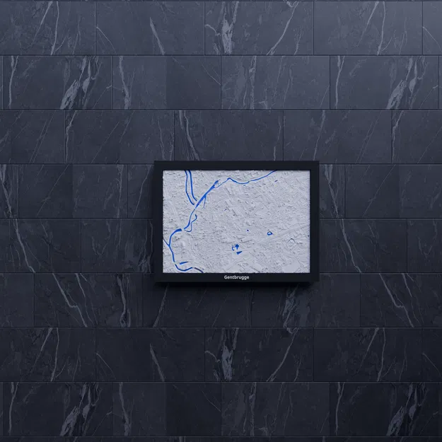 Mô hình địa hình thu nhỏ 3D - Gentbrugge, Bỉ - Image 8