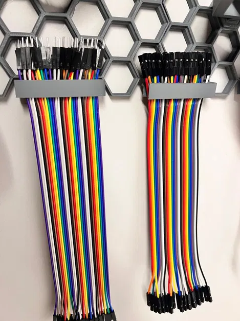 Kẹp giữ dây Jumper/Dupont chữ U cho bảng Hex Wall (HSW) - Image 1