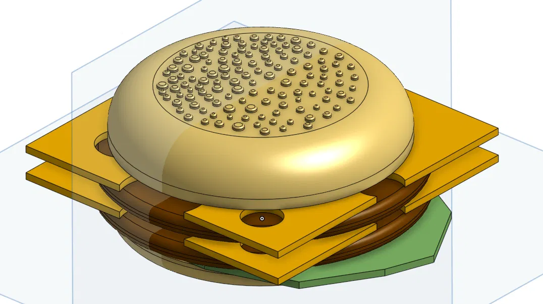 Mô hình lắp ráp Burger 3D dễ thương - Tự tay chế tạo burger - Image 1