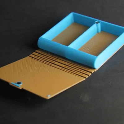 Hộp đựng bản lề sống (Living hinge box)