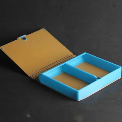 Hộp đựng bản lề sống (Living hinge box)