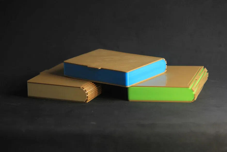 Hộp đựng bản lề sống (Living hinge box) - Image 5