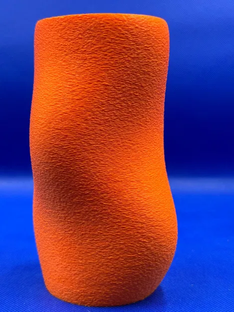 Bình hoa Organic Spline - Thiết kế gợn sóng thanh lịch - Image 1