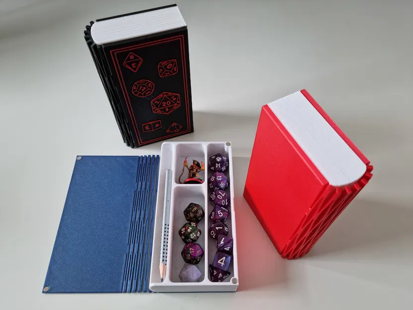 Dice Book - Hộp đựng xúc xắc thiết kế dạng sách - Image 1