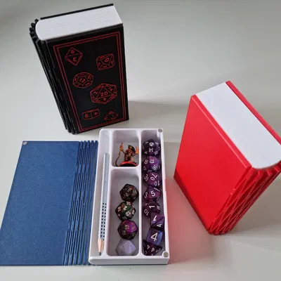 Dice Book - Hộp đựng xúc xắc thiết kế dạng sách