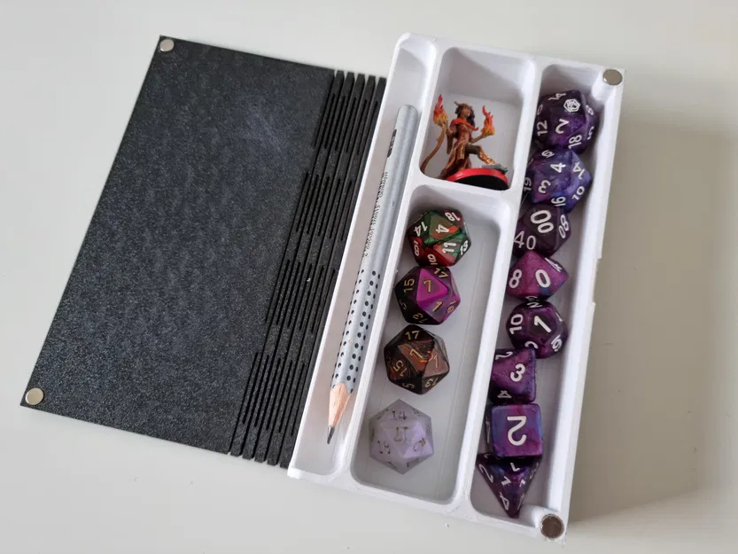 Dice Book - Hộp đựng xúc xắc thiết kế dạng sách - Image 2