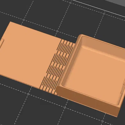 Hộp Đựng Đồ Hình Cuốn Sách Mini Có Khóa Cài (3D Print)