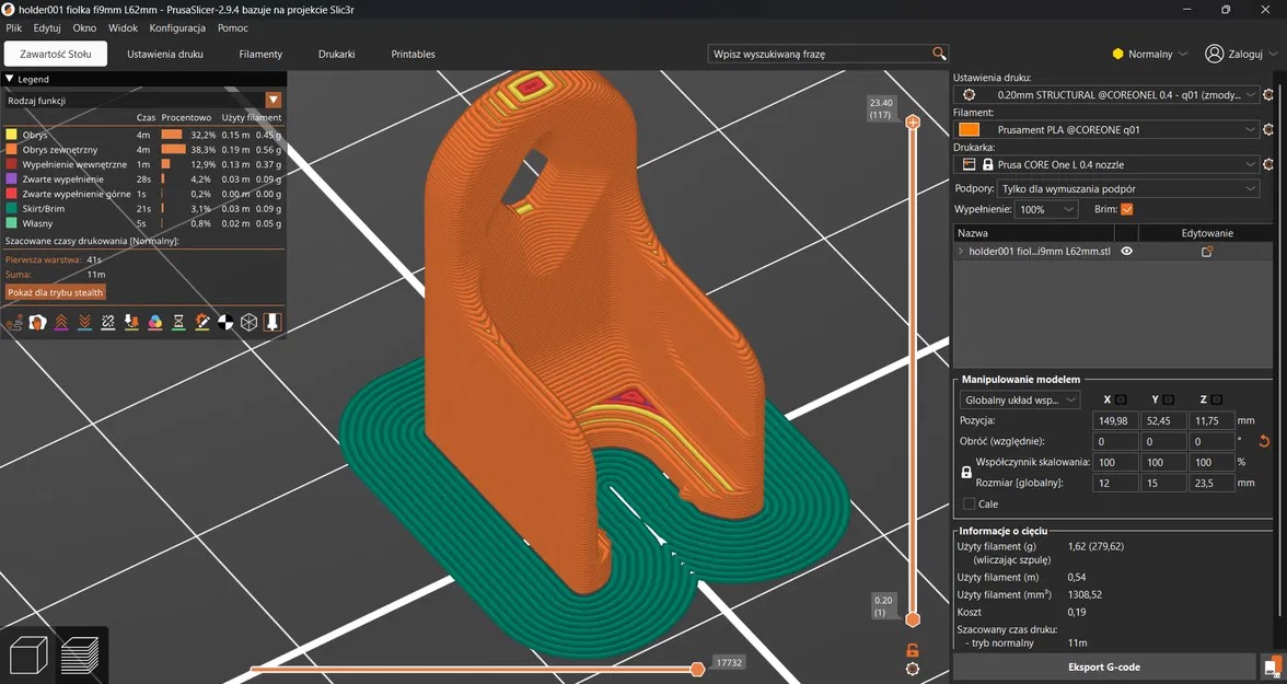 Giá đỡ ống nghiệm (vial) treo tường - Image 5