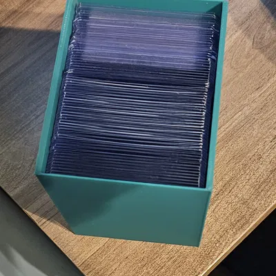 Hộp Đựng Thẻ Sưu Tầm và Toploader 3D - Giải Pháp Lưu Trữ Gọn Gàng