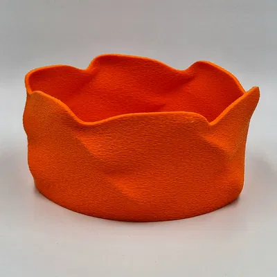 Chậu cây và Bình hoa hình khối Spline hữu cơ