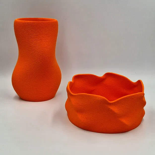 Chậu cây và Bình hoa hình khối Spline hữu cơ - Image 4