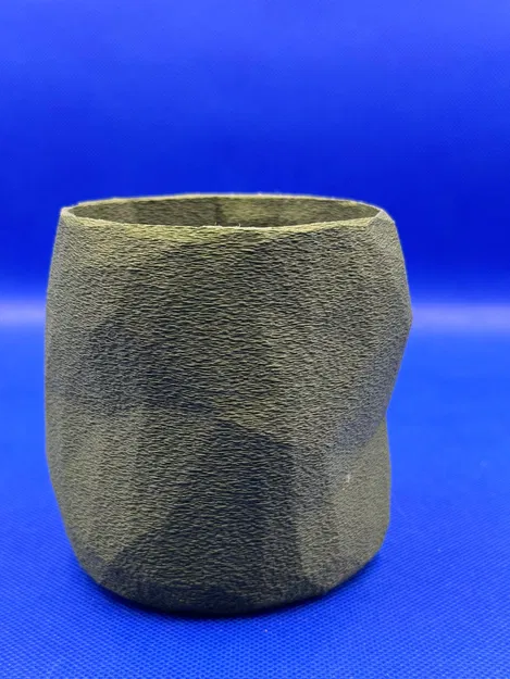 Ống Cắm Bút Minimalist Có Họa Tiết Sóng - Image 1