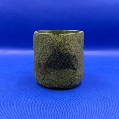 Ống Cắm Bút Minimalist Có Họa Tiết Sóng