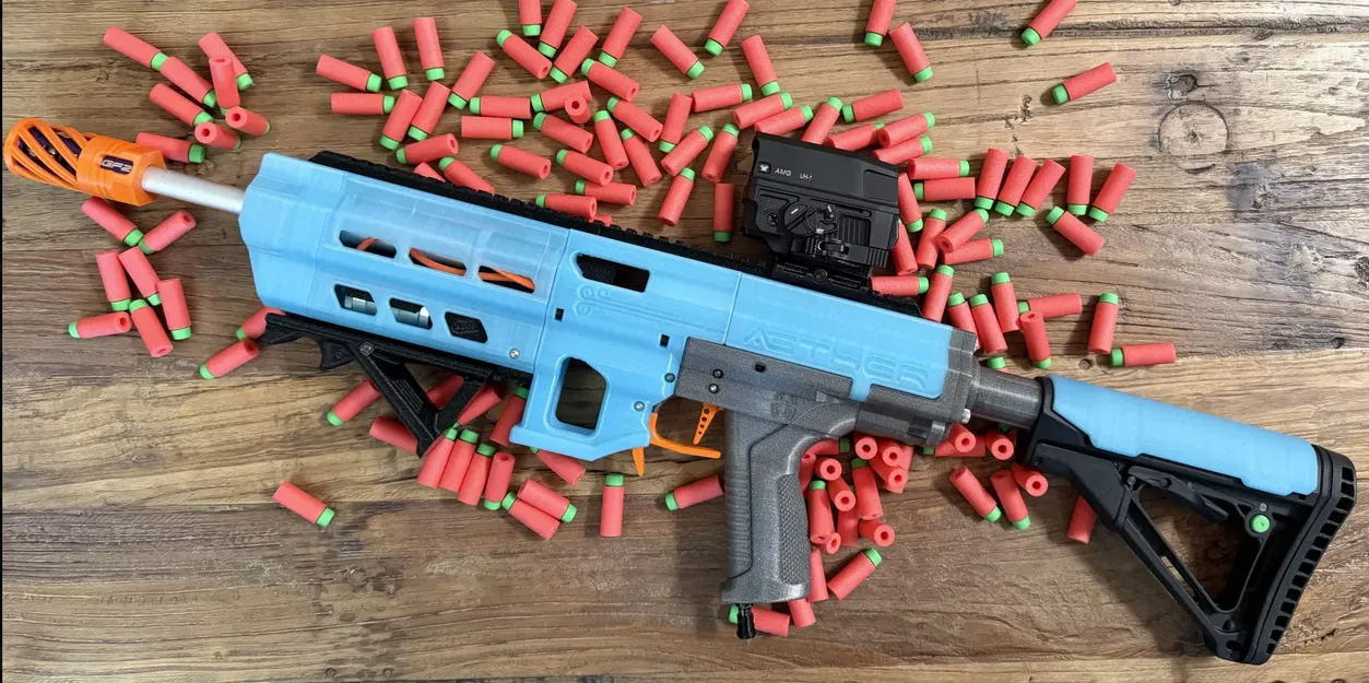 Æther (Nerf Blaster HPA bán tự động, dùng năng lượng Cosmic Nomad) - Image 1