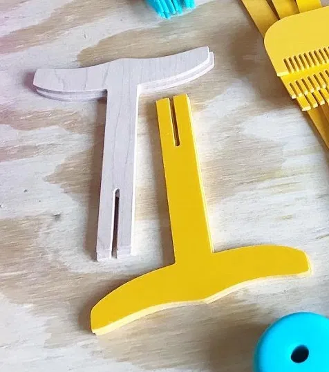 Dụng cụ quấn sợi Niddy Noddy in 3D tiện lợi cho người đan lát - Image 1