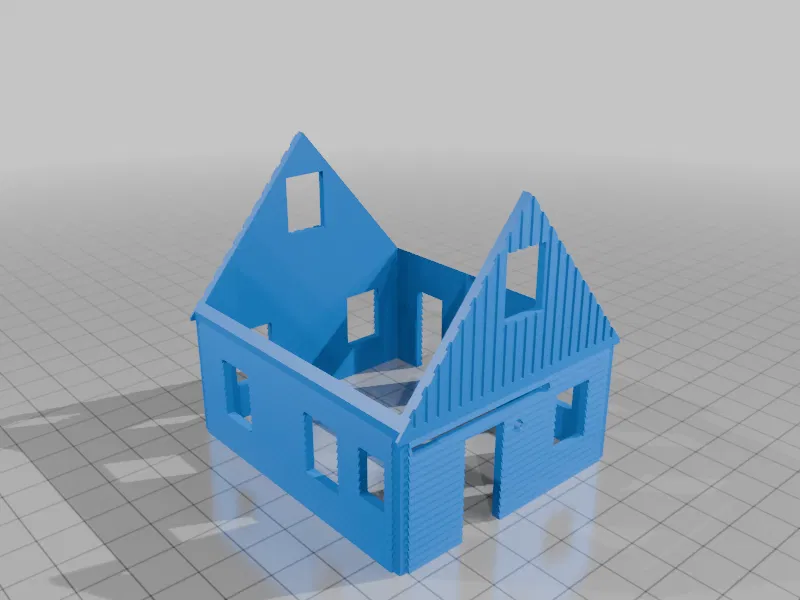 Bộ sưu tập mô hình nhà cửa kiến trúc 3D STL độc đáo - Image 51