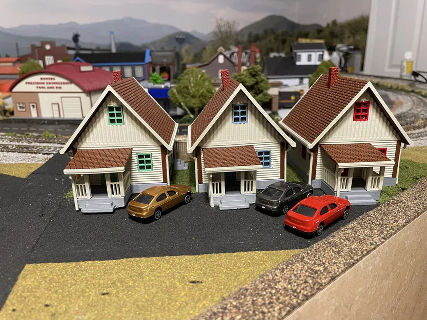 Bộ sưu tập mô hình nhà cửa kiến trúc 3D STL độc đáo - Image 63