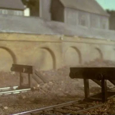 Mô hình ụ chắn tàu hỏa (Bufferstop) in 3D cho sa bàn đường sắt