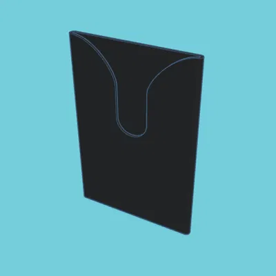 Ví cầm tay siêu mỏng (Very Simple Wallet) in 3D cực nhanh