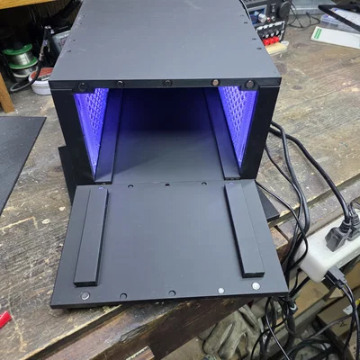 Buồng Sấy UV (UV Chamber) Tự Chế Cho In Resin