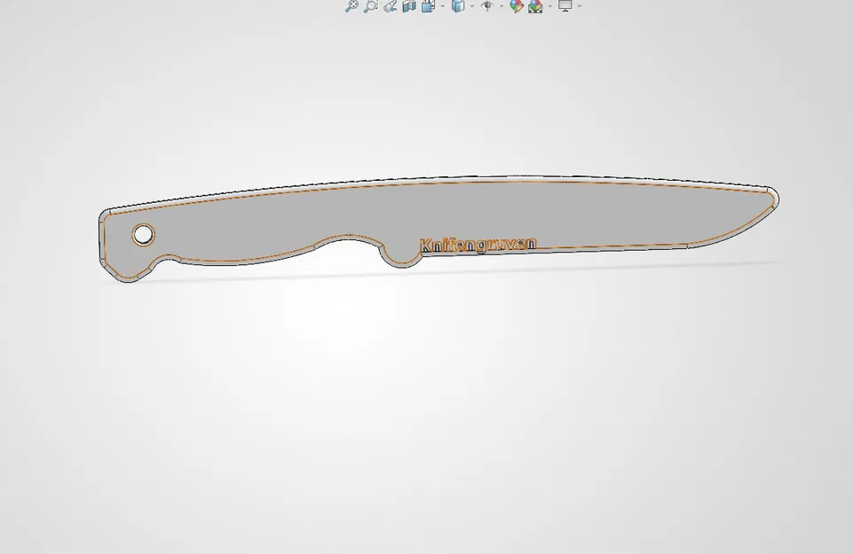 Dao Huấn Luyện Training Knife Knifengruven - Image 1