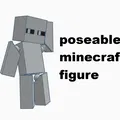 Mô hình nhân vật Minecraft linh hoạt in 3D (Pose-able Figure) - Thumbnail 1